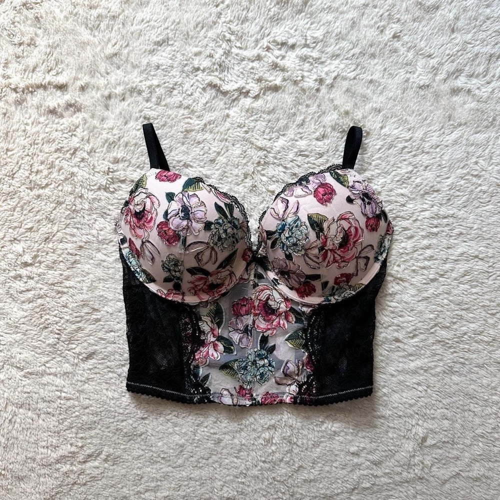 2021 victoria's secret push-up long line top